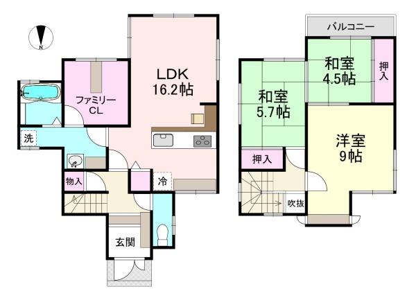 橿原市小綱町　中古戸建