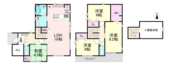 タマタウン天理勾田町　1号棟　新築戸建