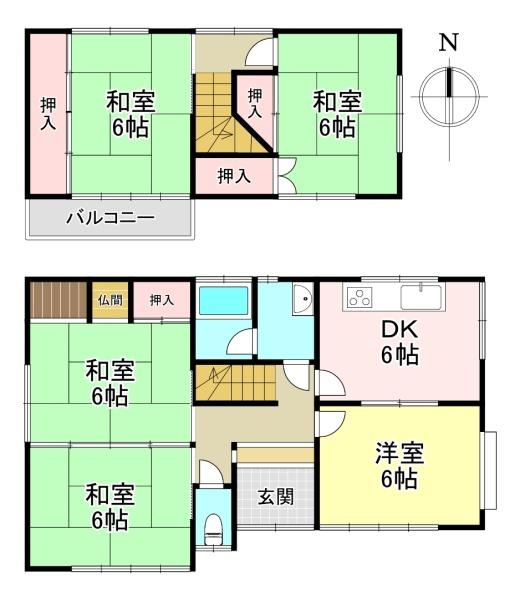 北葛城郡上牧町松里園3丁目 中古戸建