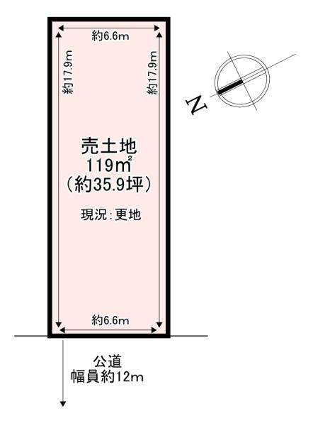 香芝市西真美２丁目の土地