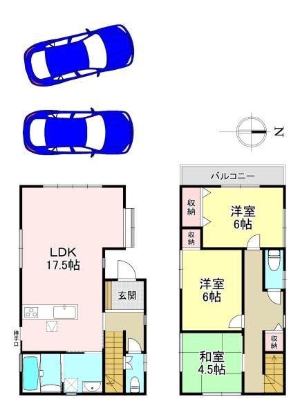 香芝市穴虫の中古一戸建て