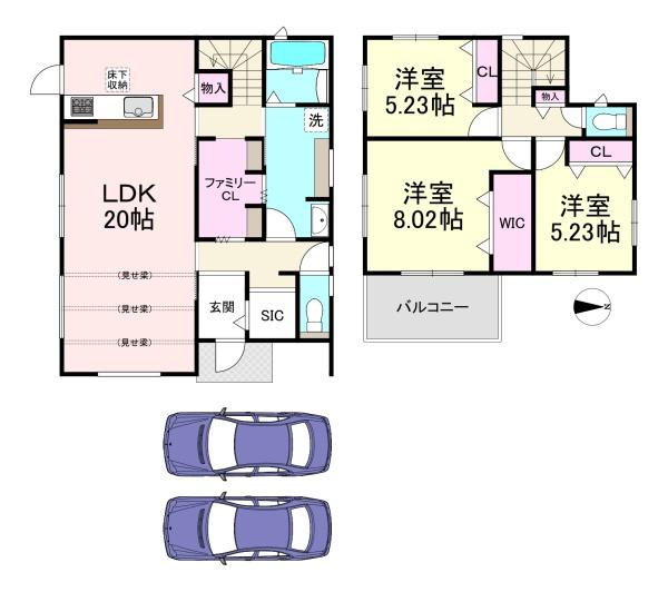 葛城市笛堂　4号地　新築戸建