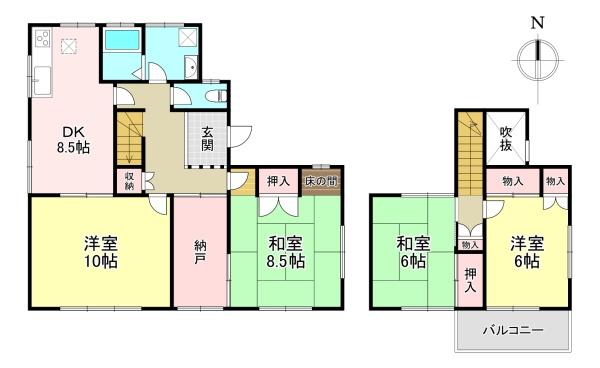 北葛城郡上牧町友が丘２丁目の中古一戸建て