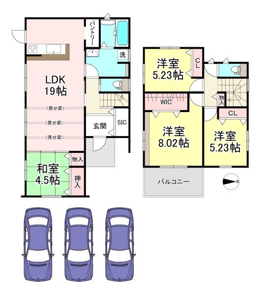 大和高田市大字西坊城　3号地　新築戸建