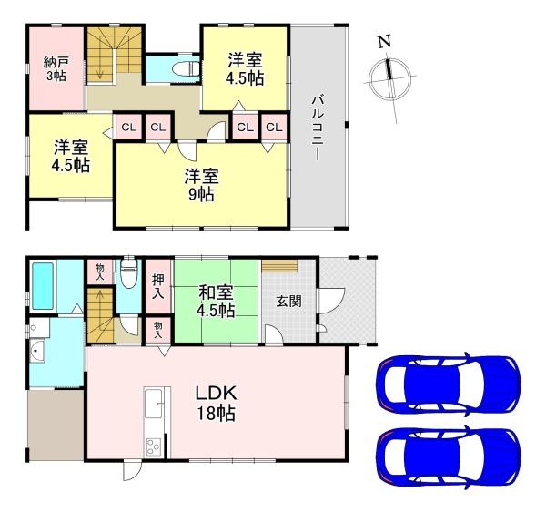 香芝市真美ケ丘5丁目　中古戸建