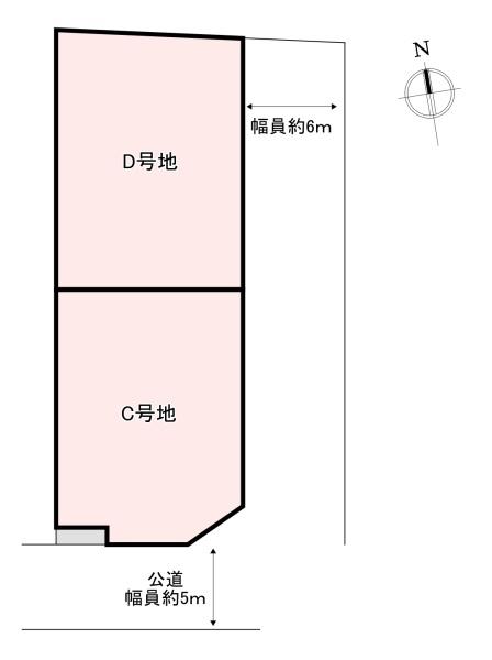 葛城市長尾　売土地　C号地