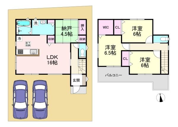 天理市第2別所町　1号棟　新築戸建