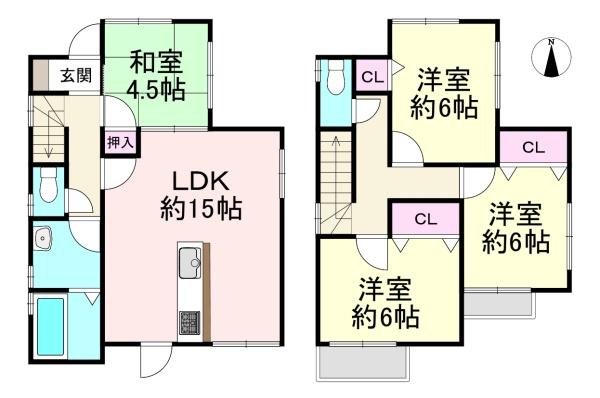 磯城郡田原本町大字新木の中古一戸建て