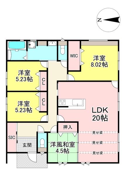 北葛城郡広陵町笠　４区画　２号地　新築戸建