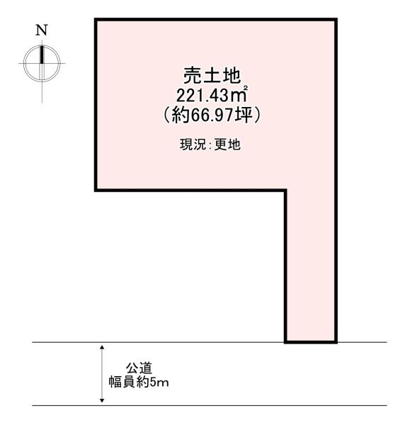葛城市竹内の土地