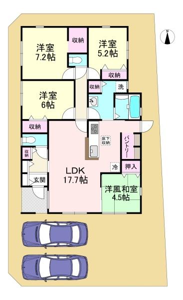 天理市丹波市町3期　2号棟　新築戸建