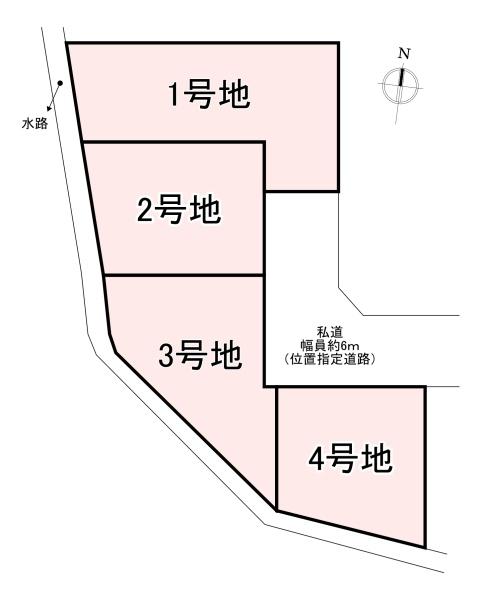 生駒郡斑鳩町龍田4丁目　売土地　1号地