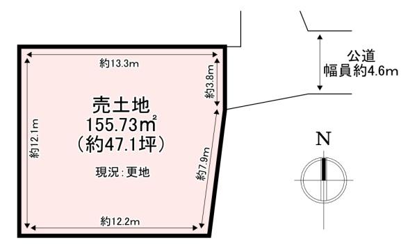 香芝市磯壁2丁目　売土地