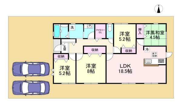 磯城郡田原本町黒田4期　2号棟　新築戸建