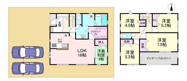 磯城郡田原本町黒田4期　4号棟　新築戸建
