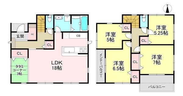 香芝市鎌田　中古戸建