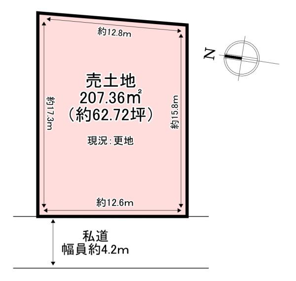 生駒郡斑鳩町法隆寺西３丁目の土地