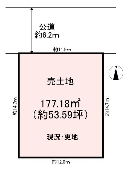 磯城郡田原本町大字薬王寺　売土地