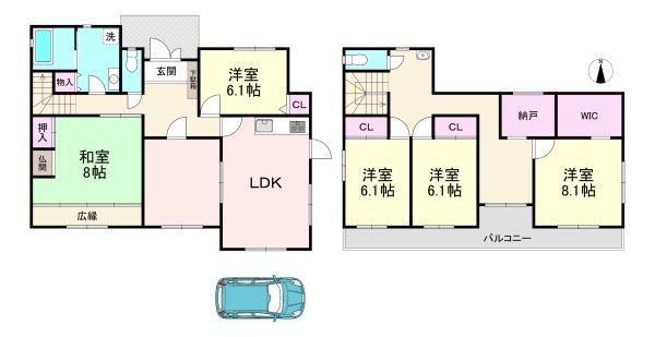 磯城郡田原本町大字新木　中古戸建