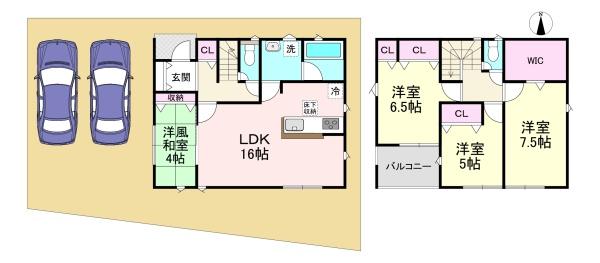 天理市杉本町第2　4号棟　新築戸建