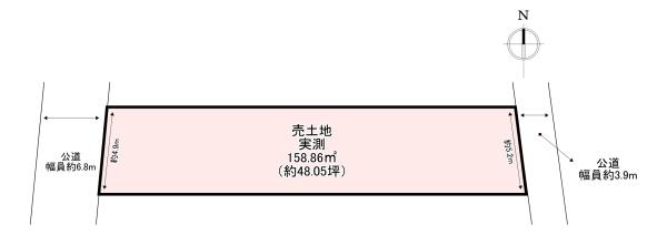 北葛城郡広陵町大字南　売土地