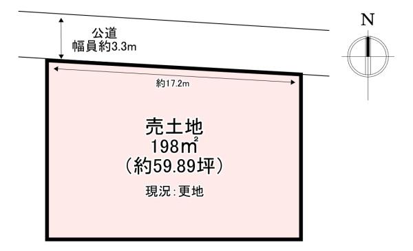 生駒郡斑鳩町法隆寺２丁目の土地
