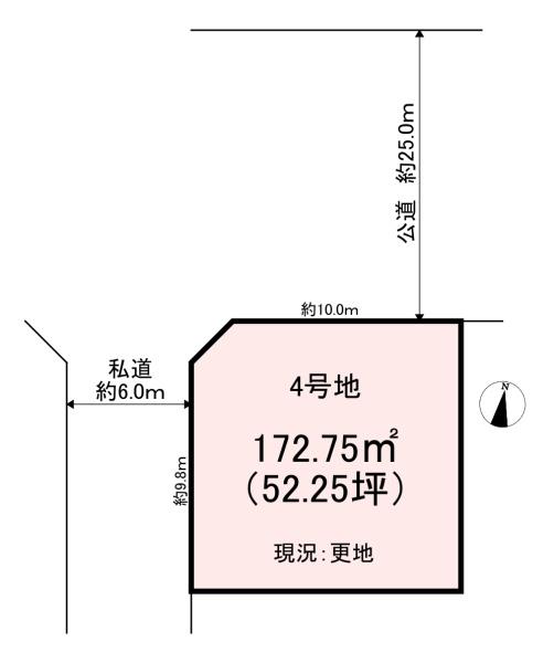 桜井市大字脇本の土地