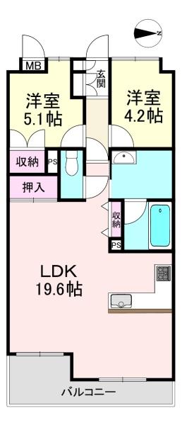 朝日プラザシティ南大和イーストウイングＤ棟