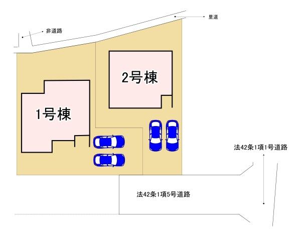 生駒郡斑鳩町龍田4丁目　2号棟　新築戸建