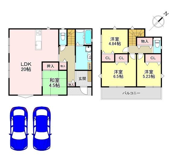香芝市真美ケ丘5丁目　新築戸建