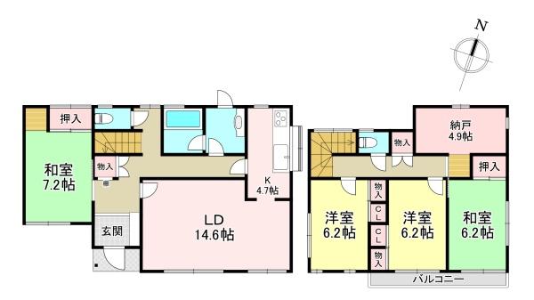 北葛城郡広陵町馬見北4丁目　中古戸建