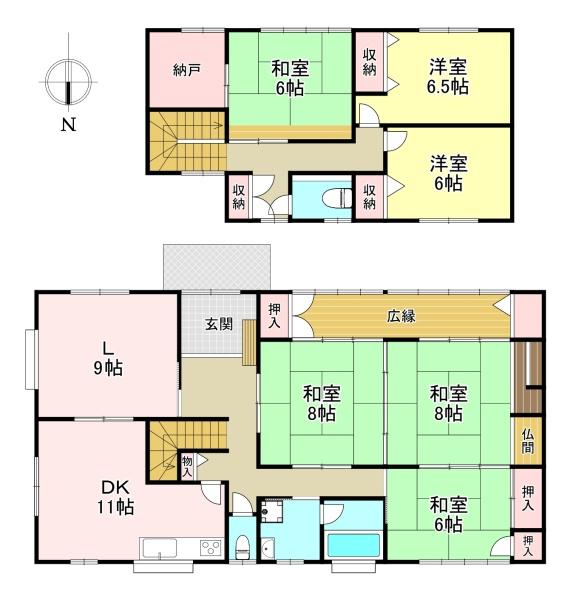北葛城郡上牧町大字上牧　中古戸建
