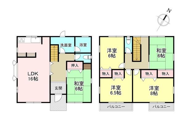 香芝市西真美2丁目　中古戸建