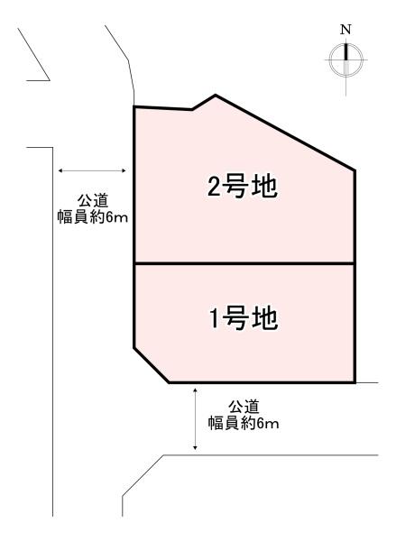 香芝市磯壁6丁目　売土地　1号地