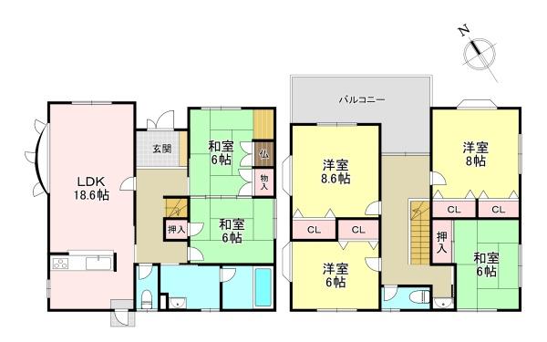 香芝市西真美2丁目　中古戸建