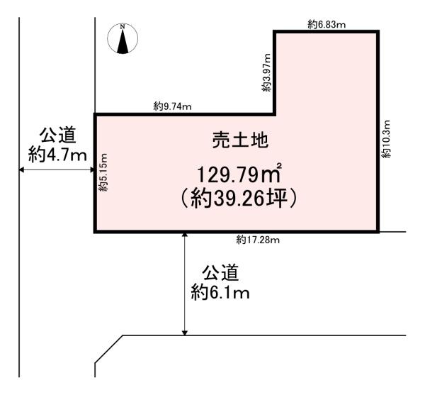 橿原市小房町　売土地
