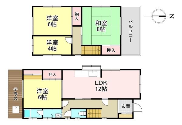 生駒郡三郷町夕陽ヶ丘　中古戸建
