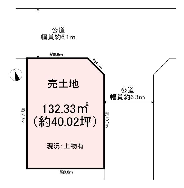 磯城郡田原本町大字千代　売土地
