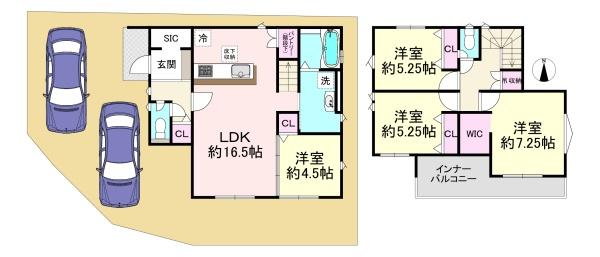 大和高田市市場5期　6号棟　新築戸建