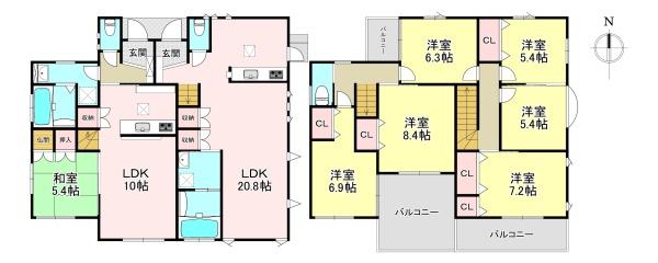 北葛城郡王寺町明神２丁目の中古一戸建て