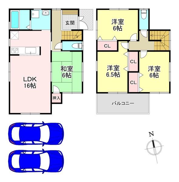 北葛城郡広陵町大字古寺の中古一戸建て