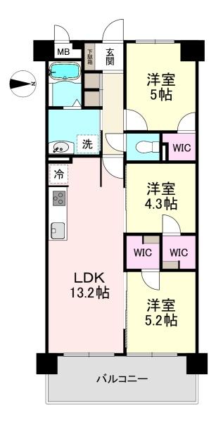 朝日プラザシティ南大和イーストウイングＤ棟
