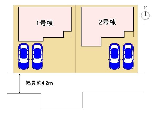 生駒郡第4斑鳩町目安北1丁目　新築戸建　1号棟