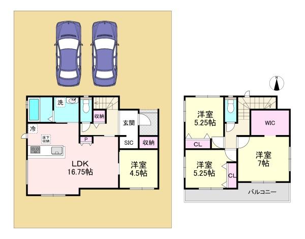 橿原市菖蒲町３丁目の土地