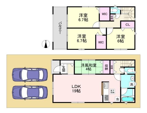 大和高田市市場第13　4号棟　新築戸建