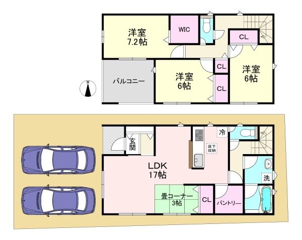 大和高田市市場第13　5号棟　新築戸建