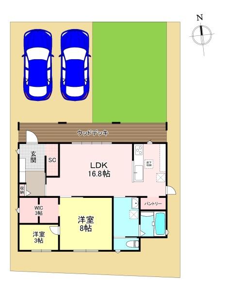 北葛城郡広陵町大字安部　中古戸建