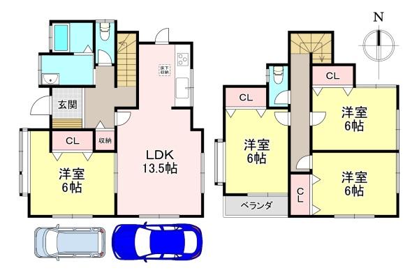 香芝市北今市１丁目の中古一戸建て