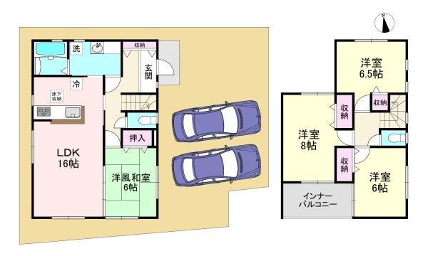 天理市岸田町第1 1号棟 新築戸建