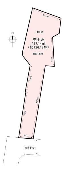 生駒郡斑鳩町龍田西３丁目の土地